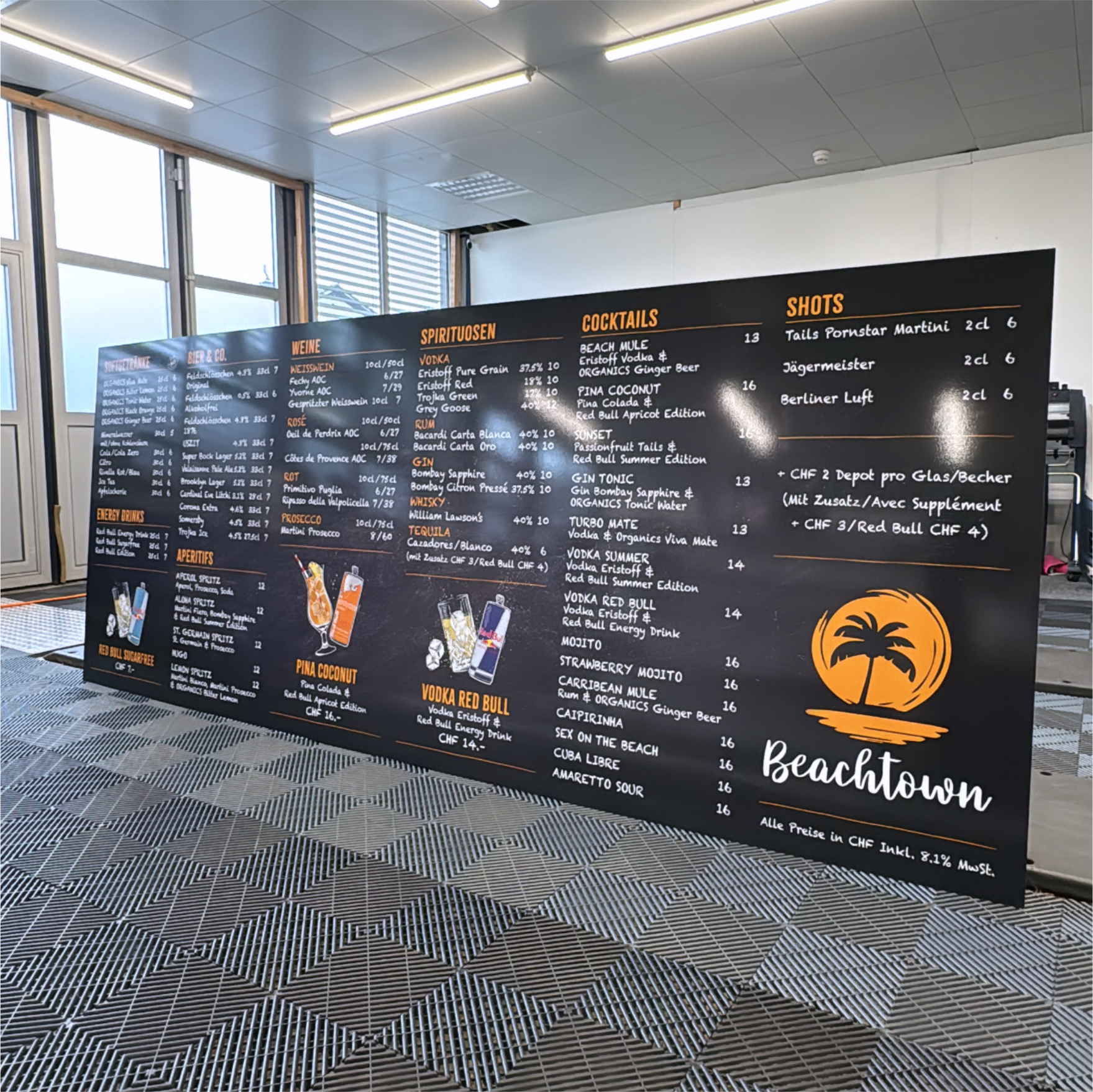 Firmenschilder & Werbetafeln Beispiel 3