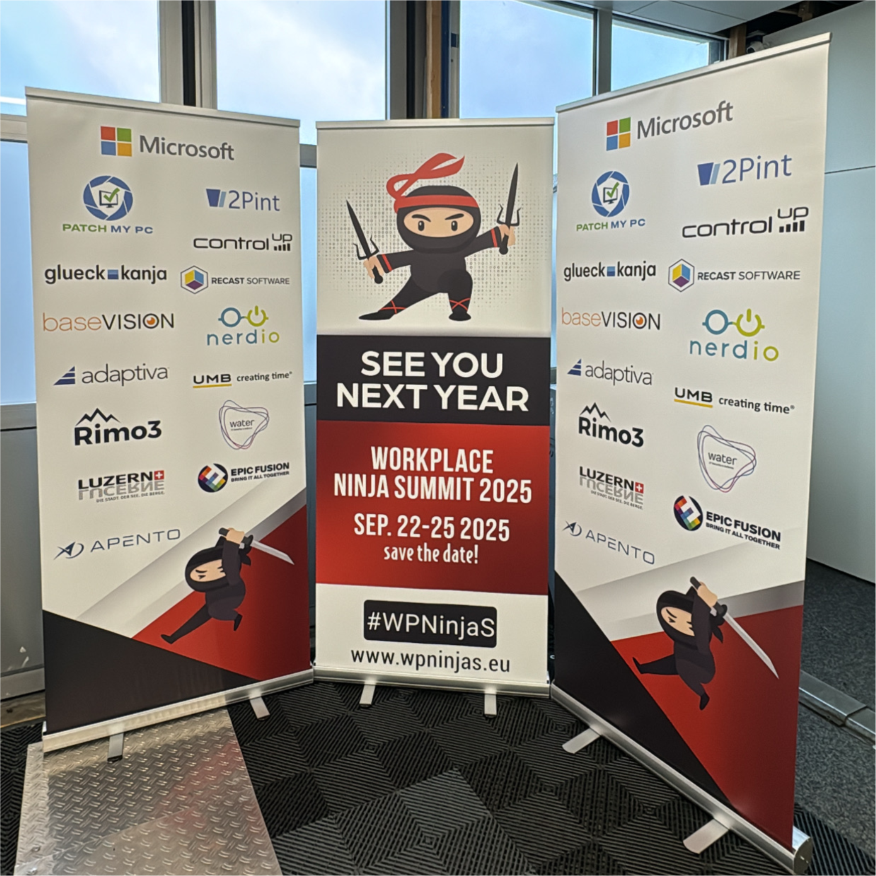 Rollups & Beachflags Beispiel 1