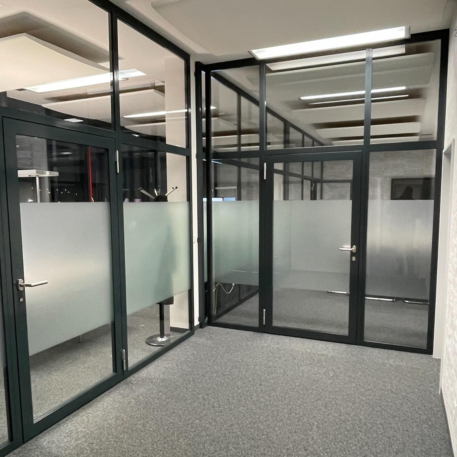 Glasdekorfolie & Sichtschutz Beispiel 1